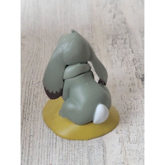 Mini Disney gray white rabbit forest animal toy figure - Picture 4 of 6